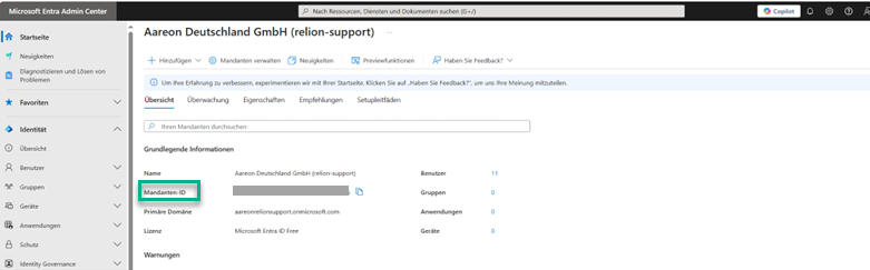 Admin Center