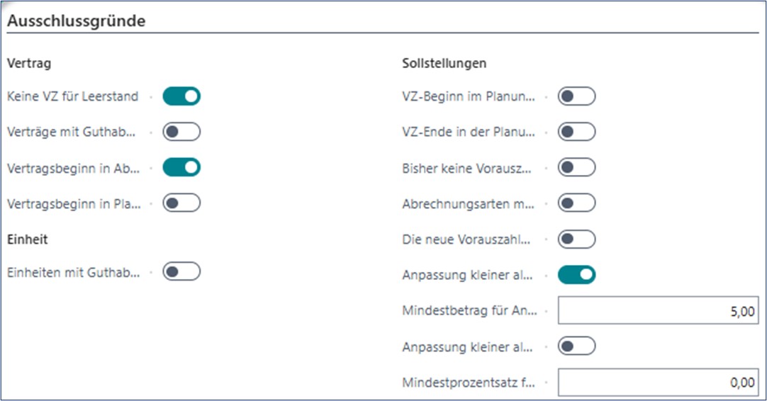 Ausschlussgründe