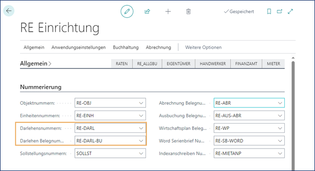 Nummerierung