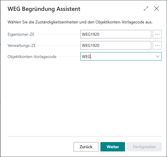 WEG Begründung