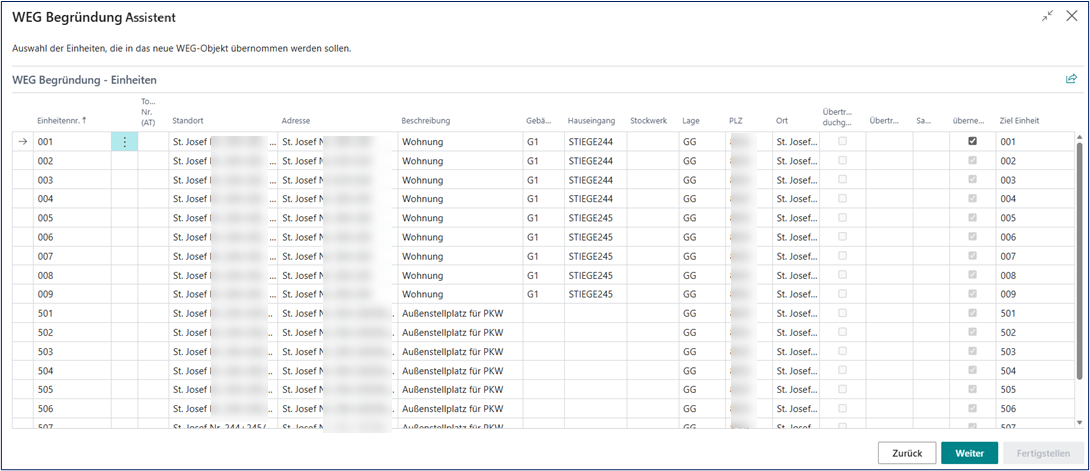 Begründung Assistent