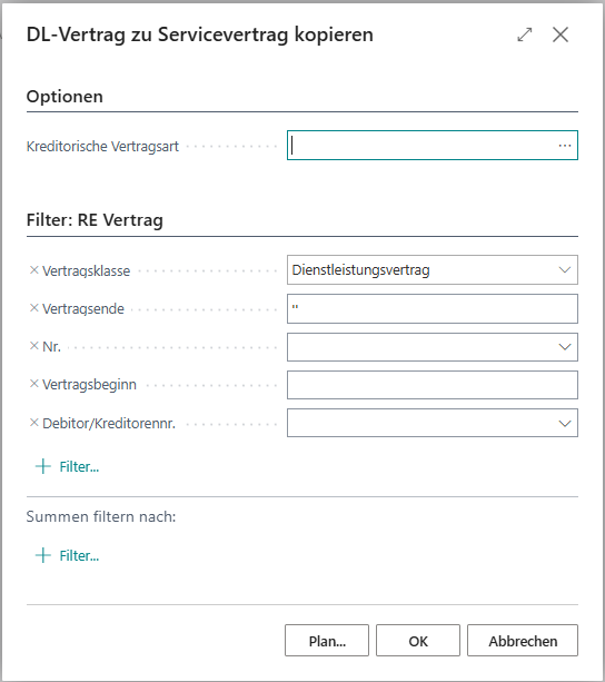 DL-Vertrag