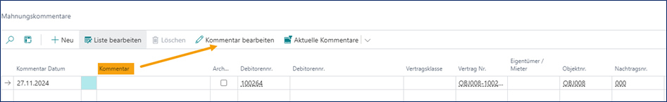 Kommentare