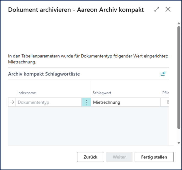 archivieren
