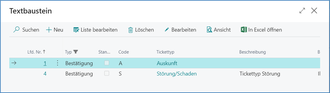 Textbaustein