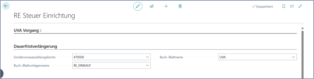 Dauerfristverlängerung