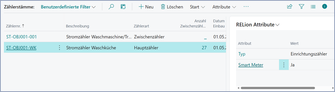 Zählerstämme